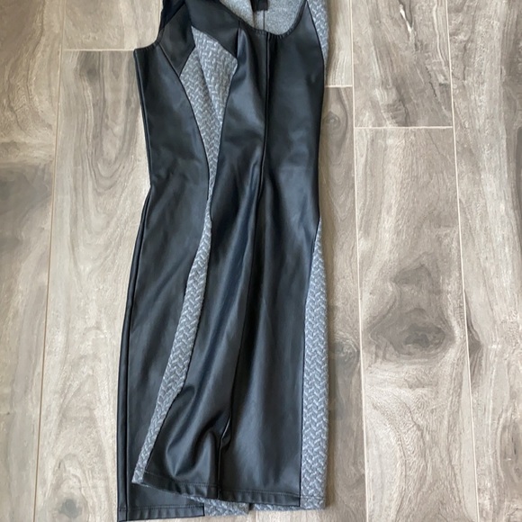 Women’s H&M faux leather dress - Picture 3 of 8